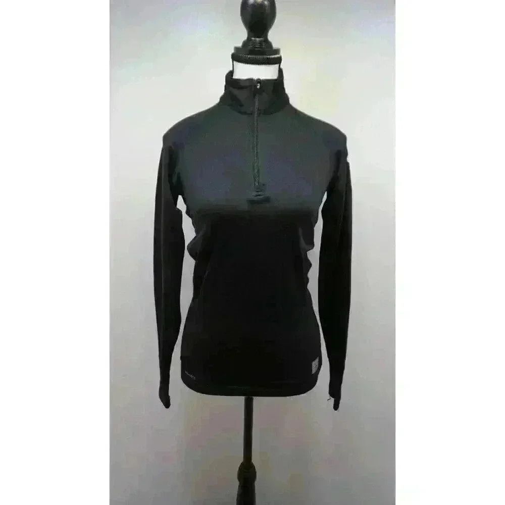 Nike Pro Fit Quarter Zip Long Sleeve Athletic-wear Top, Size S